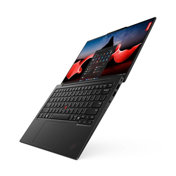 Lenovo ThinkPad X1 Carbon G12 Black Paint, Core Ul hinten