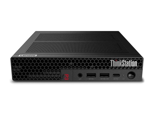 Lenovo ThinkStation P3 - Mini - Core i5 i5-14600 2 hinten