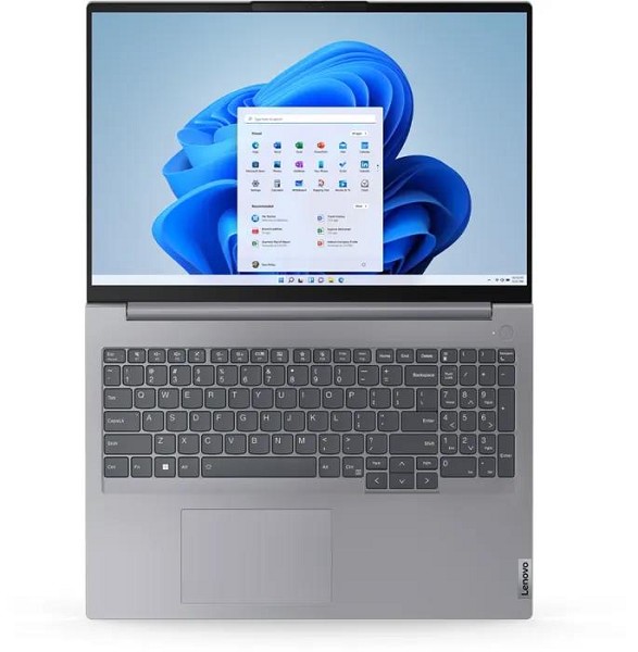 Lenovo ThinkBook 16 G6 ABP Arctic Grey, Ryzen 7 7730U, 32GB  hinten