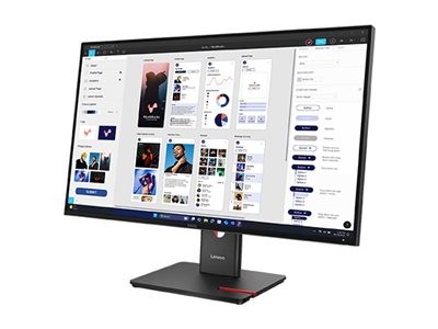 Preview: Lenovo ThinkVision T32UD-40 - LED-Monitor - 81.3 c hinten