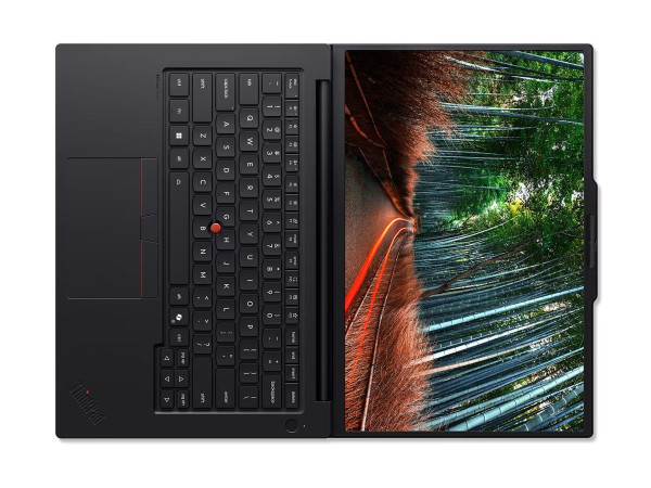 Preview: Lenovo ThinkPad P14s Gen 7 - AMD Ryzen AI 7 PRO 450 - Win 11 hinten