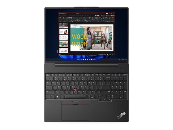 Lenovo ThinkPad E16 Gen 1 - 40.6 cm (16") - Core i hinten