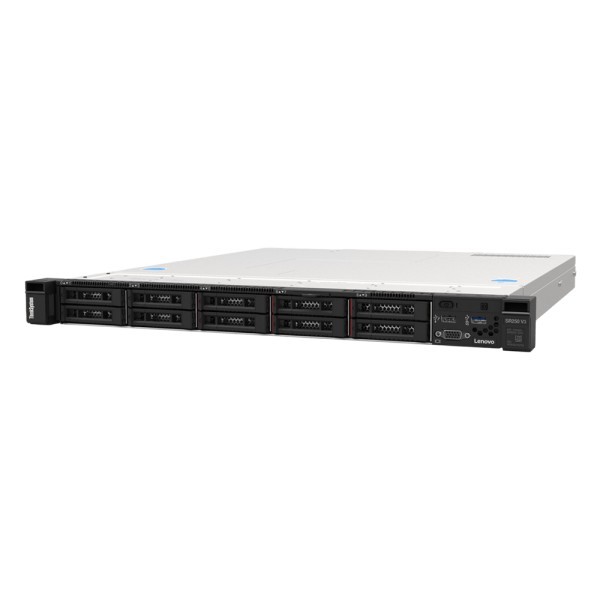 Preview: Lenovo ThinkSystem SR250 V3, 1U Rack-Server, Intel Xeon 6353 hinten