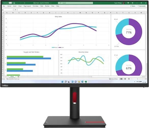 Lenovo ThinkVision T32h-30 - LED-Monitor - 80 cm (31.5") 375