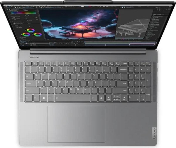 Lenovo Yoga Pro 9i, Core Ultra 9 155H, 32GB RAM, 1TB SSD, Ge hinten