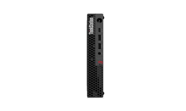 Lenovo ThinkStation P3 Tiny Gen 2 – Intel Core Ult hinten