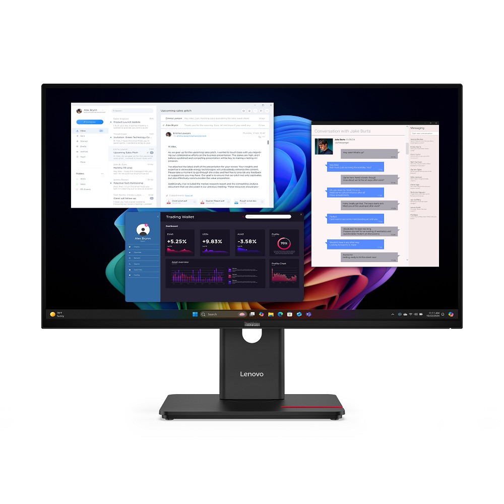 Lenovo ThinkVision T27UD-40 - LED-Monitor - 68.6 cm (27") 850