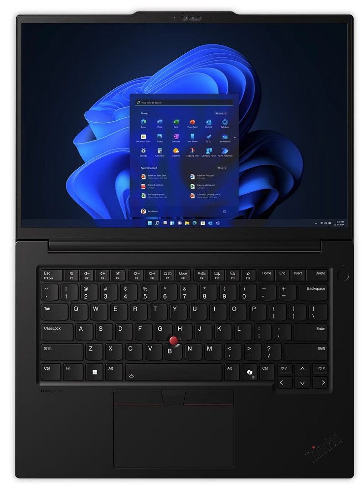 Lenovo ThinkPad P14s Gen 6, 14.5", Intel Core Ultra 7 255H,  hinten