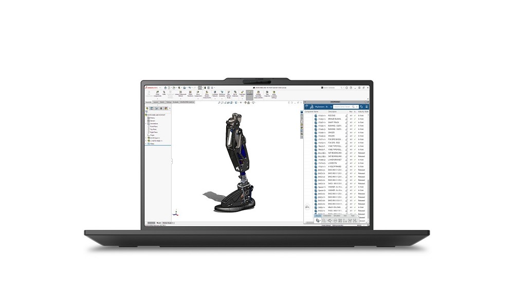Lenovo ThinkPad P16s Gen 5 - (16") - Ultra 9 386H - Win 11 P hinten