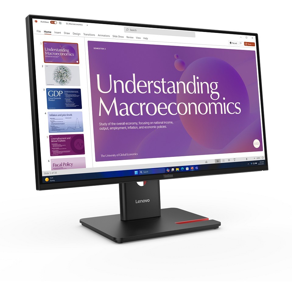 Lenovo ThinkVision T24D-40 LED display 60,5 cm (23 rechts