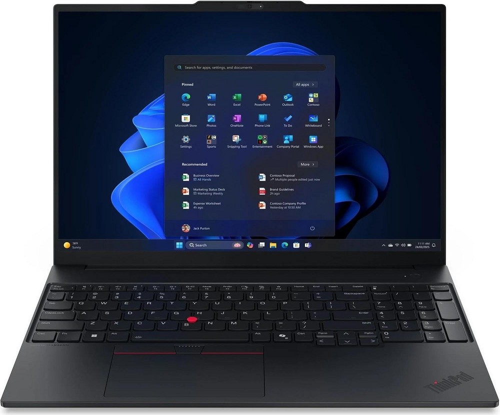 Lenovo ThinkPad E16 Gen 4 (AMD), 16" WUXGA IPS, AMD Ryzen AI 7 44 930