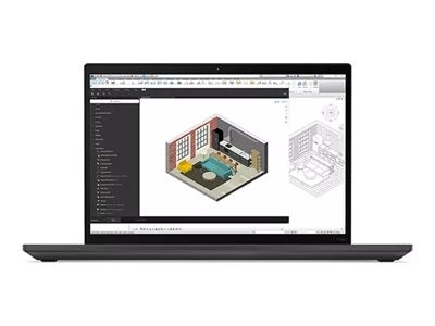 Lenovo ThinkPad P14s Gen 4 21HF - 180°-Scharnierde hinten