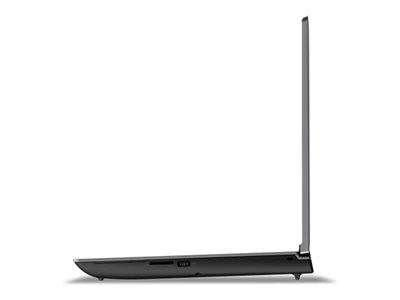 Lenovo ThinkPad P16 G2, Storm Grey, Core i9-13980H vorn rechts