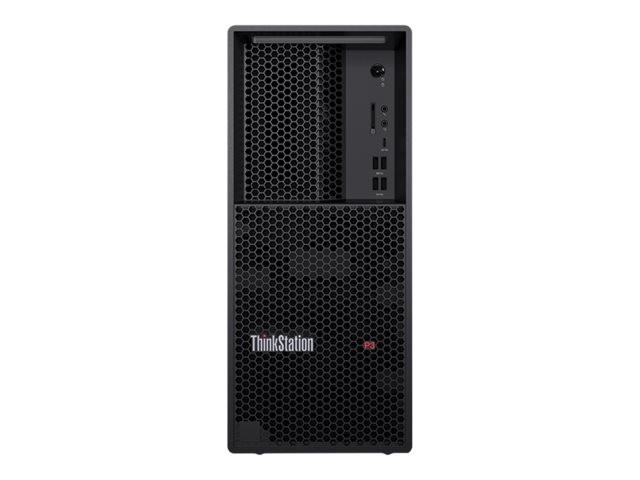 Lenovo ThinkStation P3 - Tower - Core i5 i5-14600K hinten