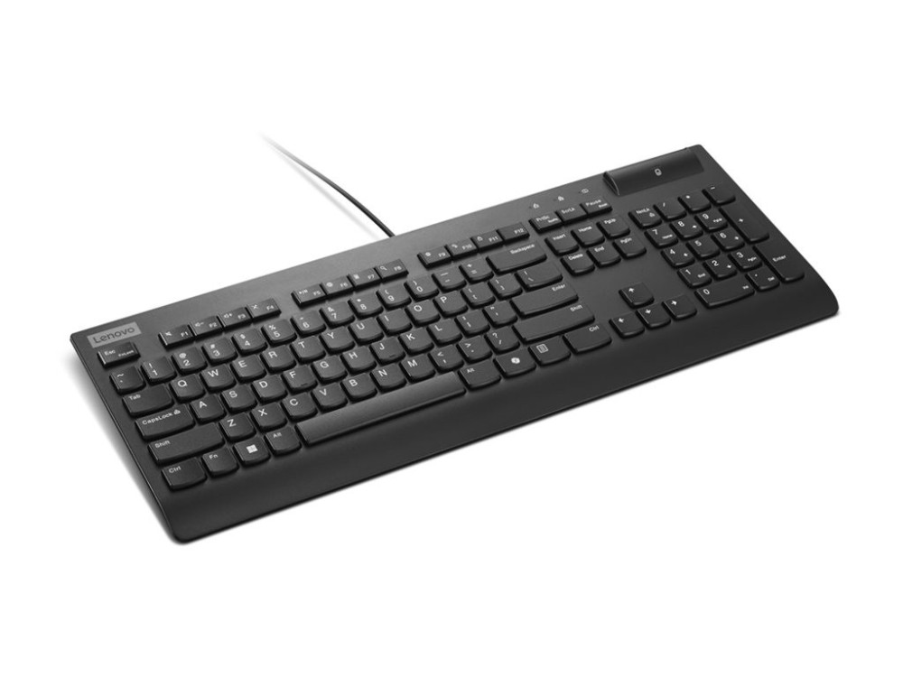 Lenovo Smartcard Wired Keyboard II - Tastatur hint hinten