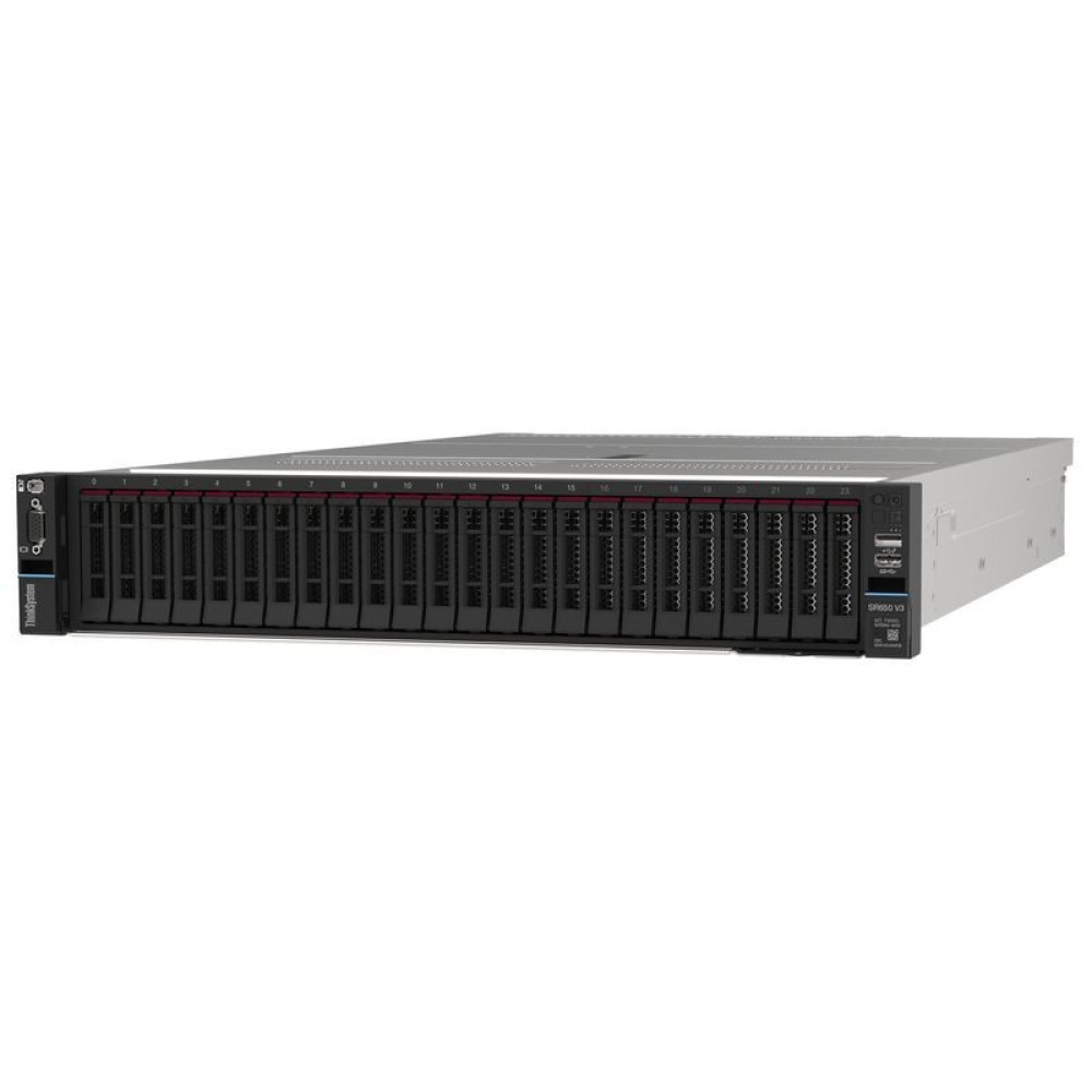 Lenovo ThinkSystem SR650 V3 Xeon Silver 4509Y vorn