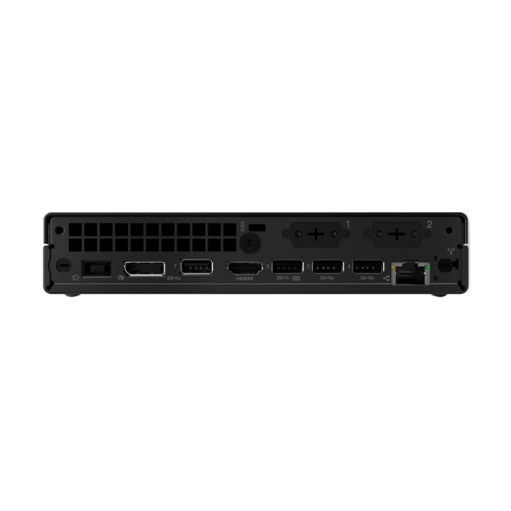 Lenovo ThinkCentre M70q Gen 6 Tiny - Intel Core Ultra 5 225T hinten