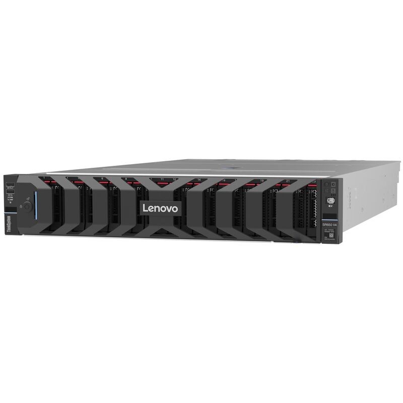 Lenovo ThinkSystem SR650 V4 Xeon 6505P vorne