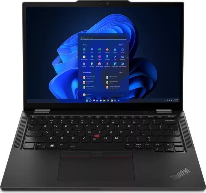 Lenovo ThinkPad X13 Yoga G4 Deep Black, Core i5-13 hinten