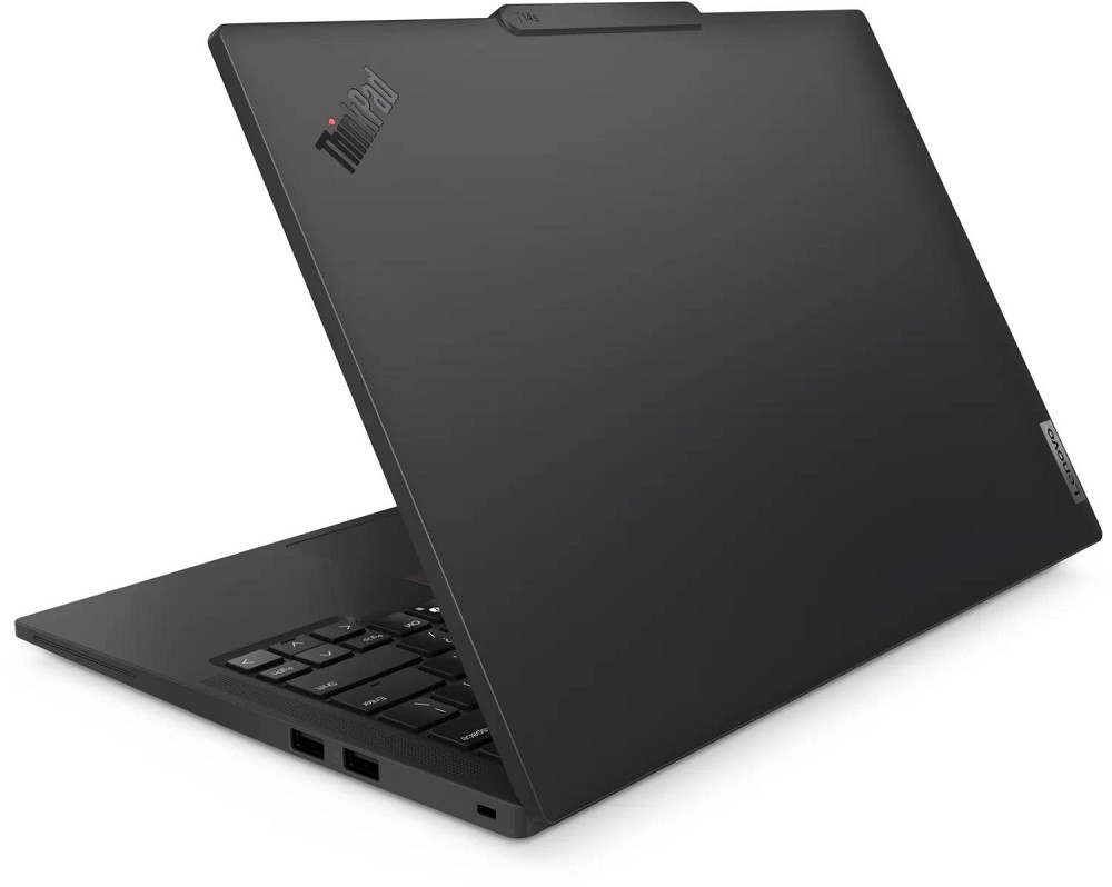 Lenovo ThinkPad T14s G6 (Intel), Black, Core Ultra 7 258V, 3 hinten