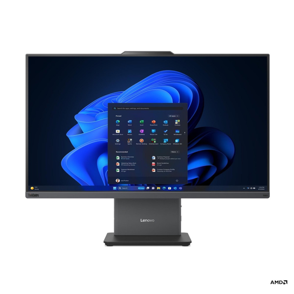 Lenovo ThinkCentre neo 55a 24 Gen 6, 23,8" FHD, AMD Ryzen 5 220,  316