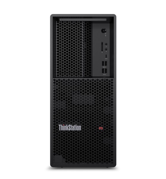Lenovo ThinkStation P3 Tower – Intel Core Ultra 9 hinten