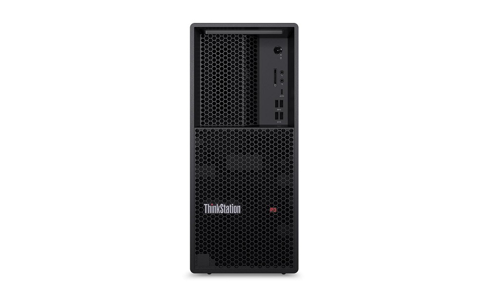 Lenovo ThinkStation P3 Tower Gen 2, Core Ultra 9 285K, 64 GB hinten
